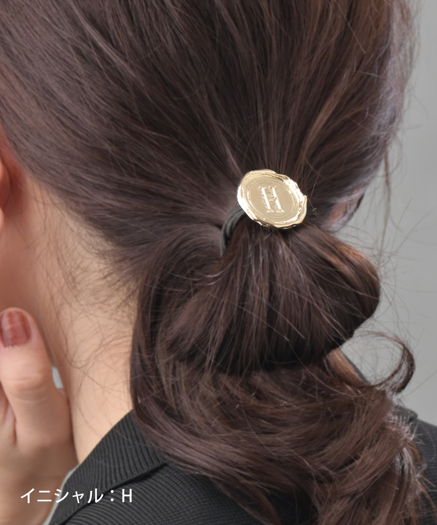 シーリングスタンプ ヘアゴム ヘアカフ