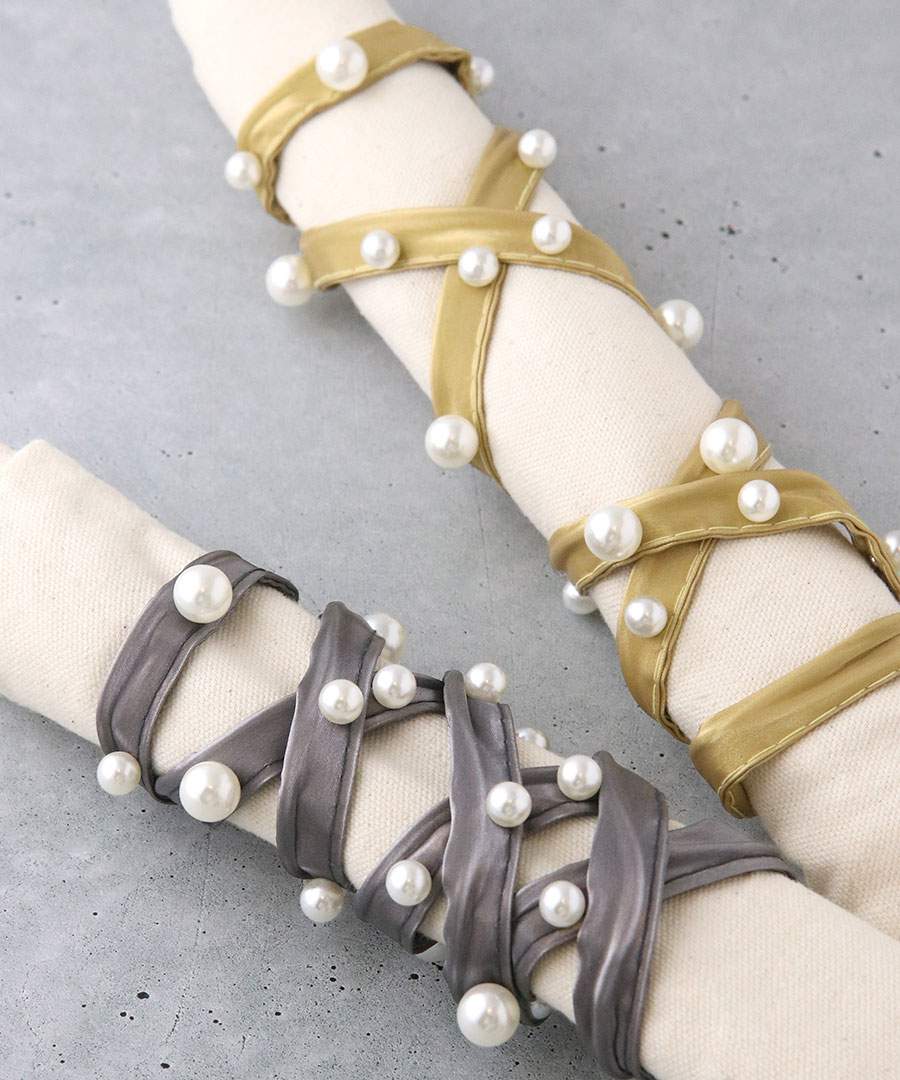 ワイヤーポニー パール ヘアアクセ レディース 大人可愛い ヘアアレンジ