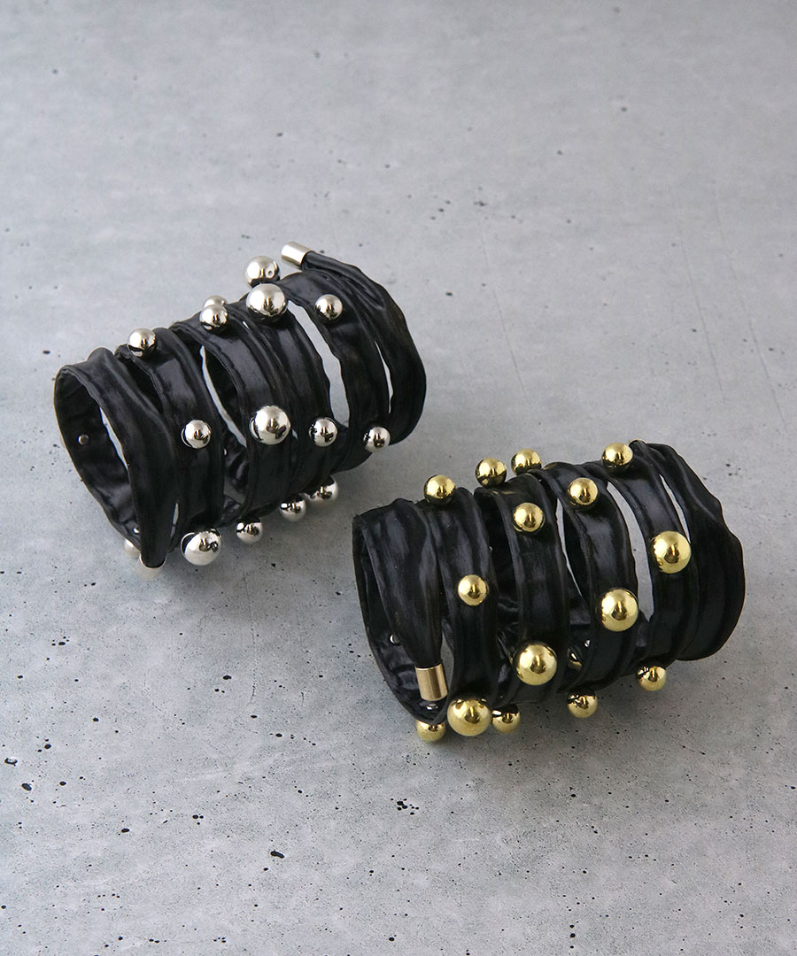 ワイヤーポニー メタルボール ヘアアクセ レディース 大人可愛い ヘアアレンジ