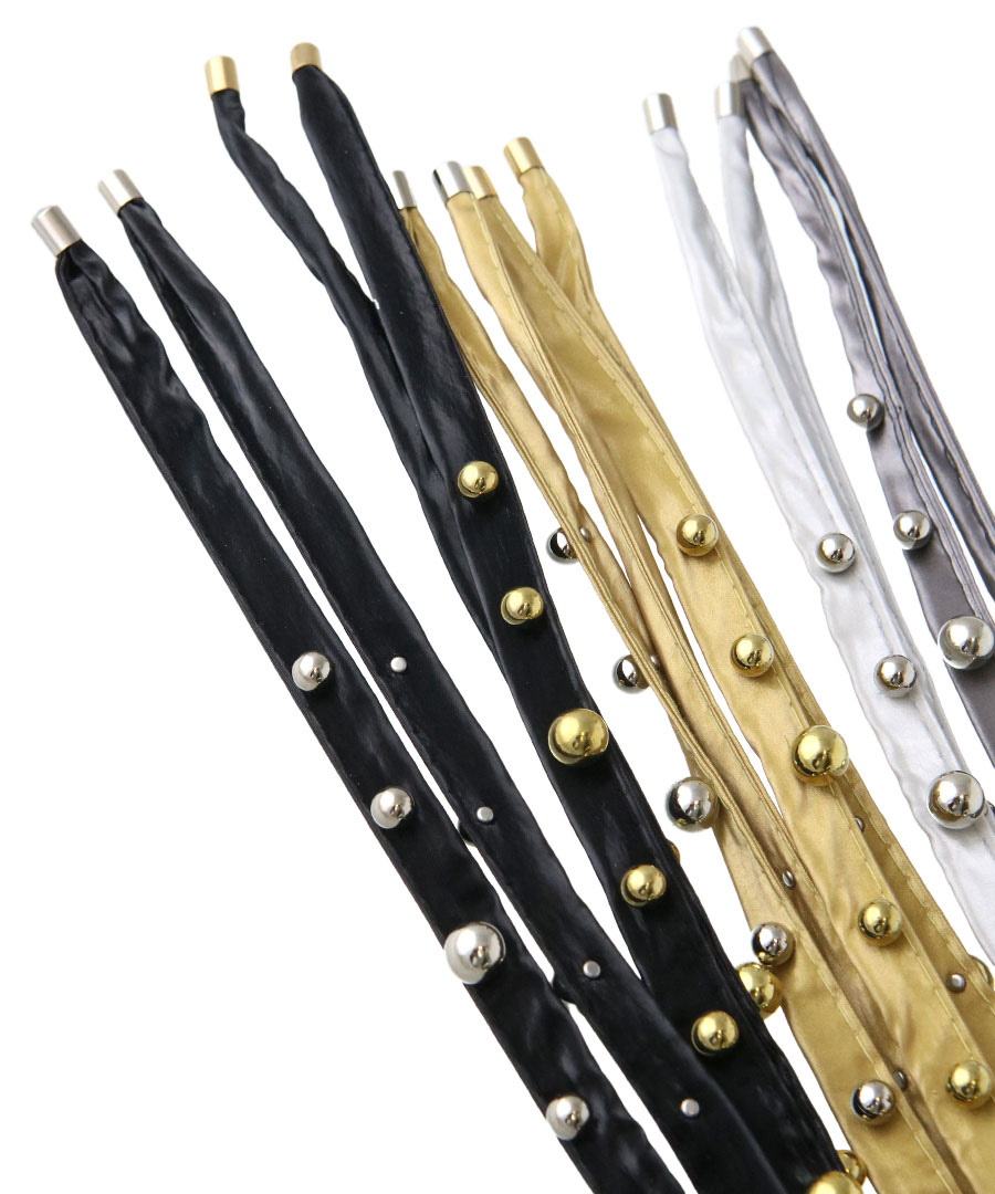 ワイヤーポニー メタルボール ヘアアクセ レディース 大人可愛い ヘアアレンジ