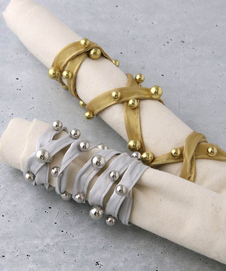 ワイヤーポニー メタルボール ヘアアクセ レディース 大人可愛い ヘアアレンジ