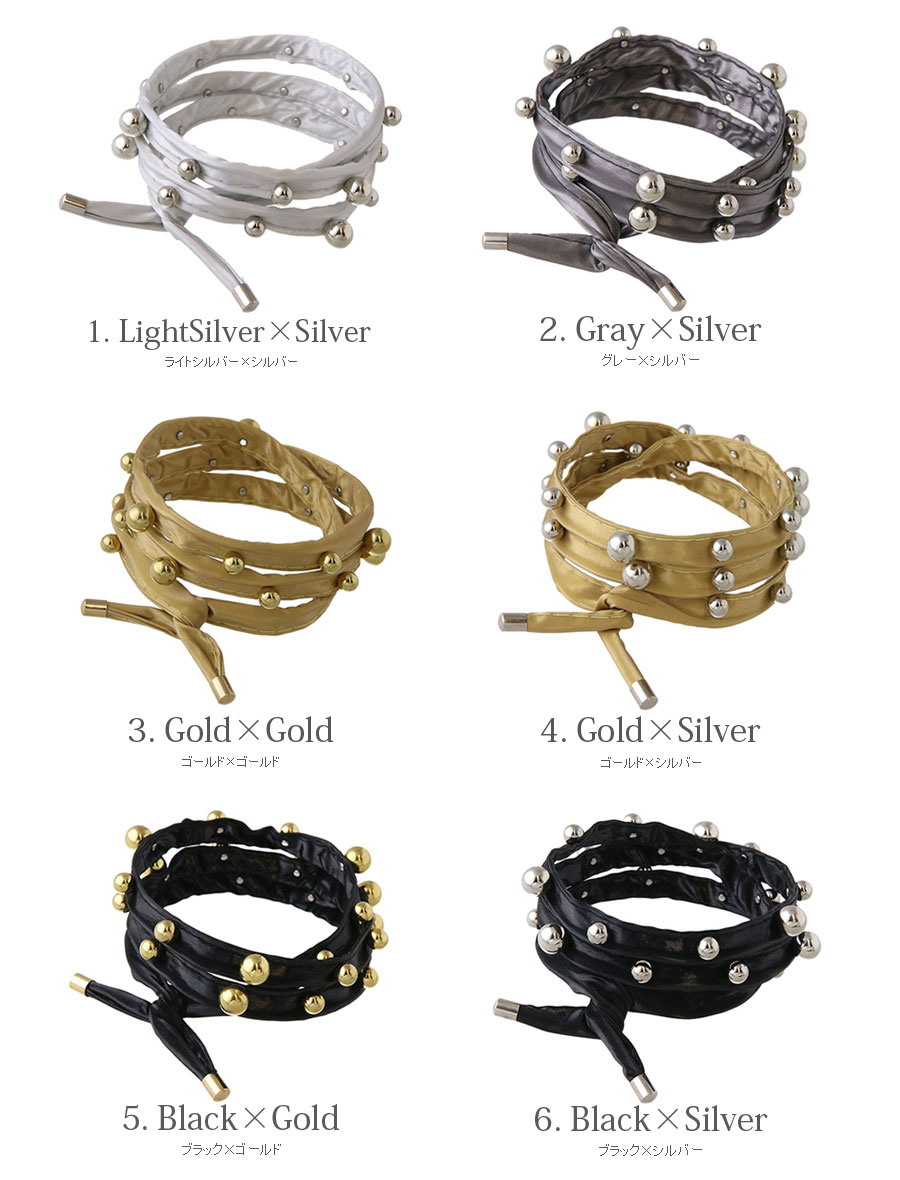 ワイヤーポニー メタルボール ヘアアクセ レディース 大人可愛い ヘアアレンジ