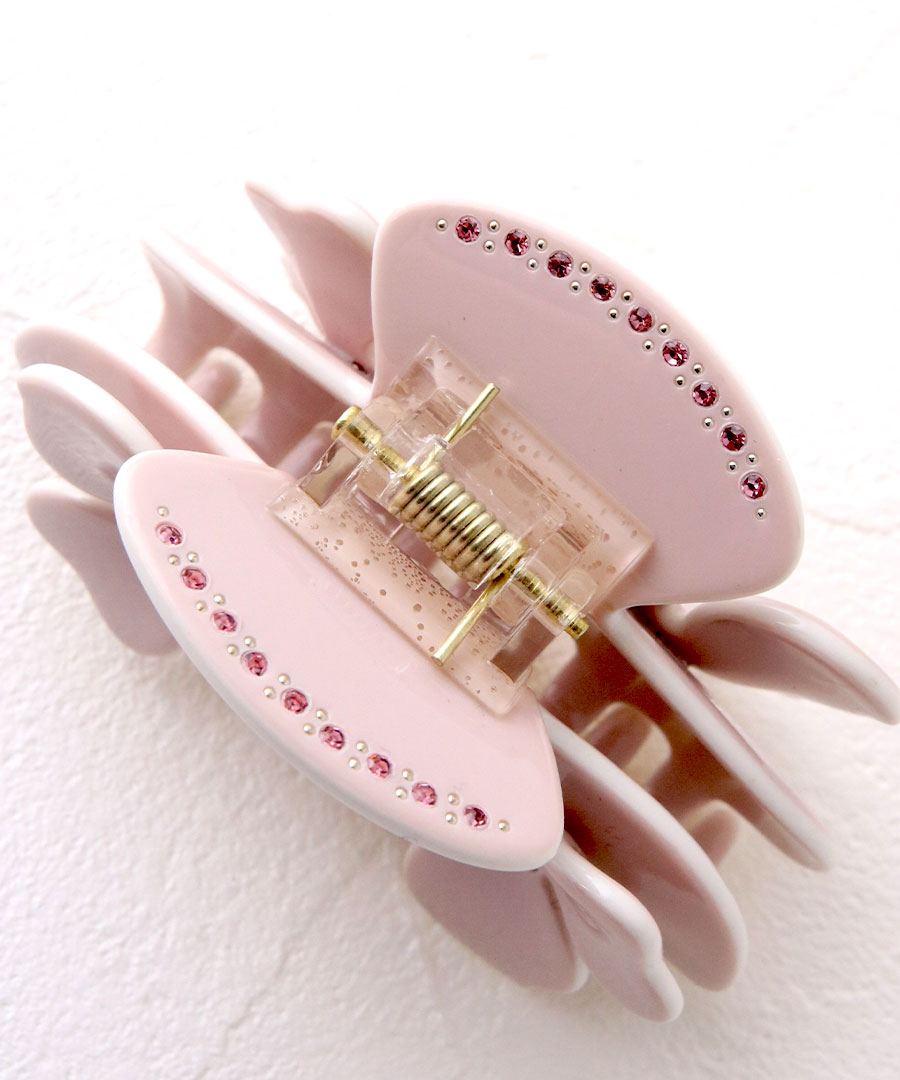 ヴァンテーヌ カメリア バンスクリップ フラワー ヘアクリップ 上品