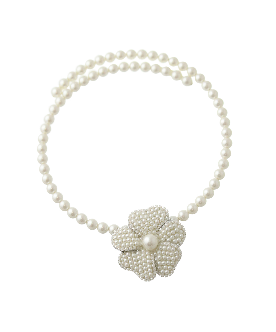パールフラワー チョーカー