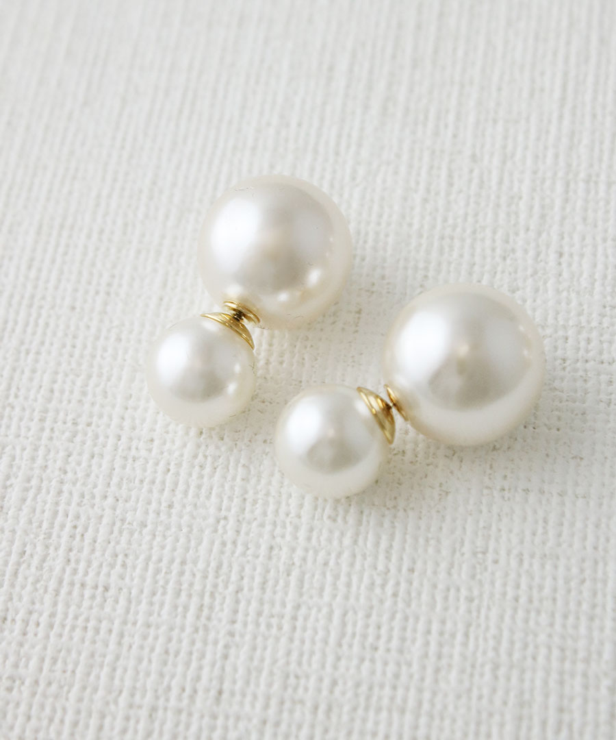 パールキャッチピアス