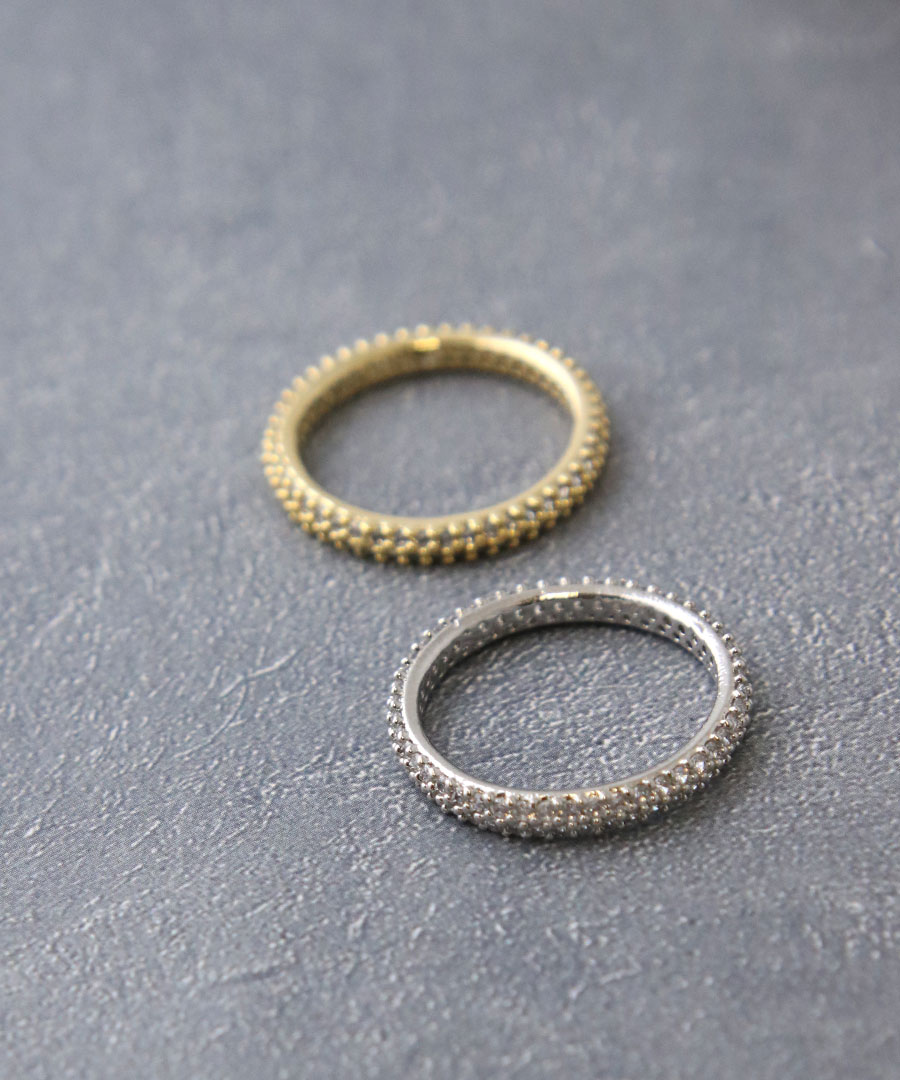 パヴェエタニティリング 