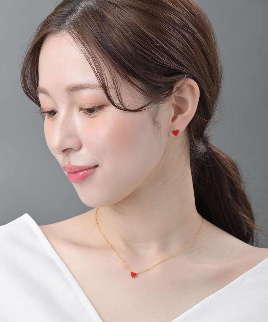 ハートネックレス