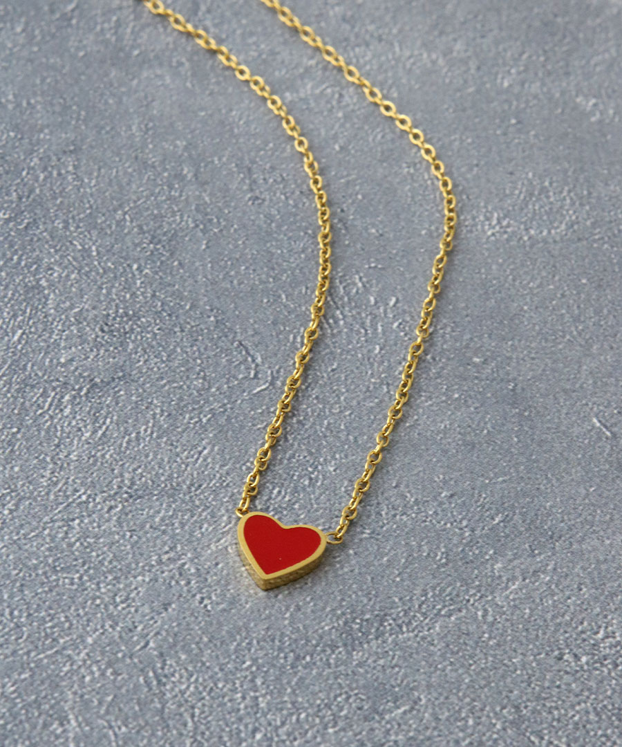 ハートネックレス