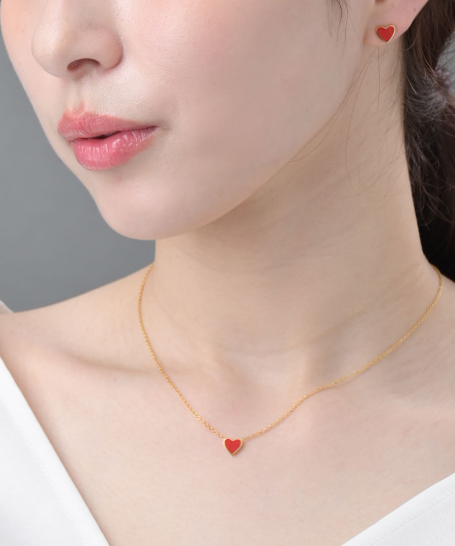 ハートネックレス