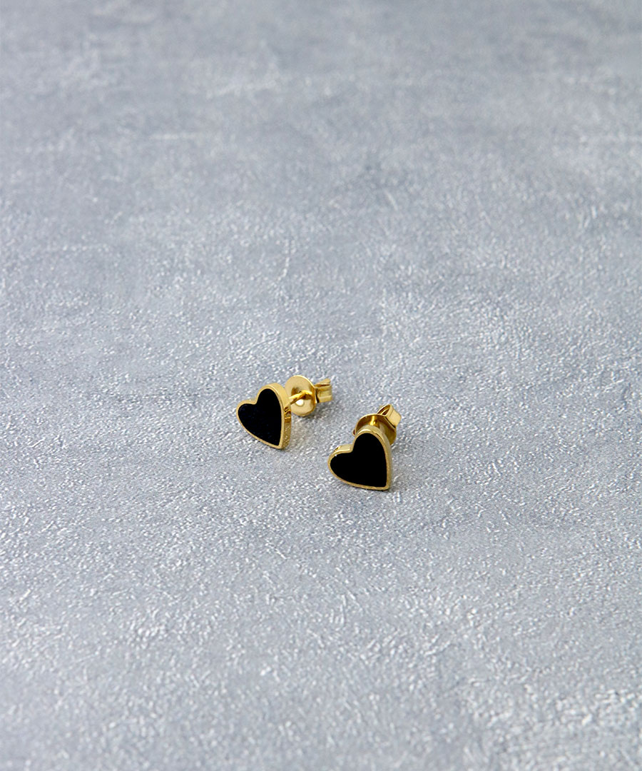 ミニハートピアス