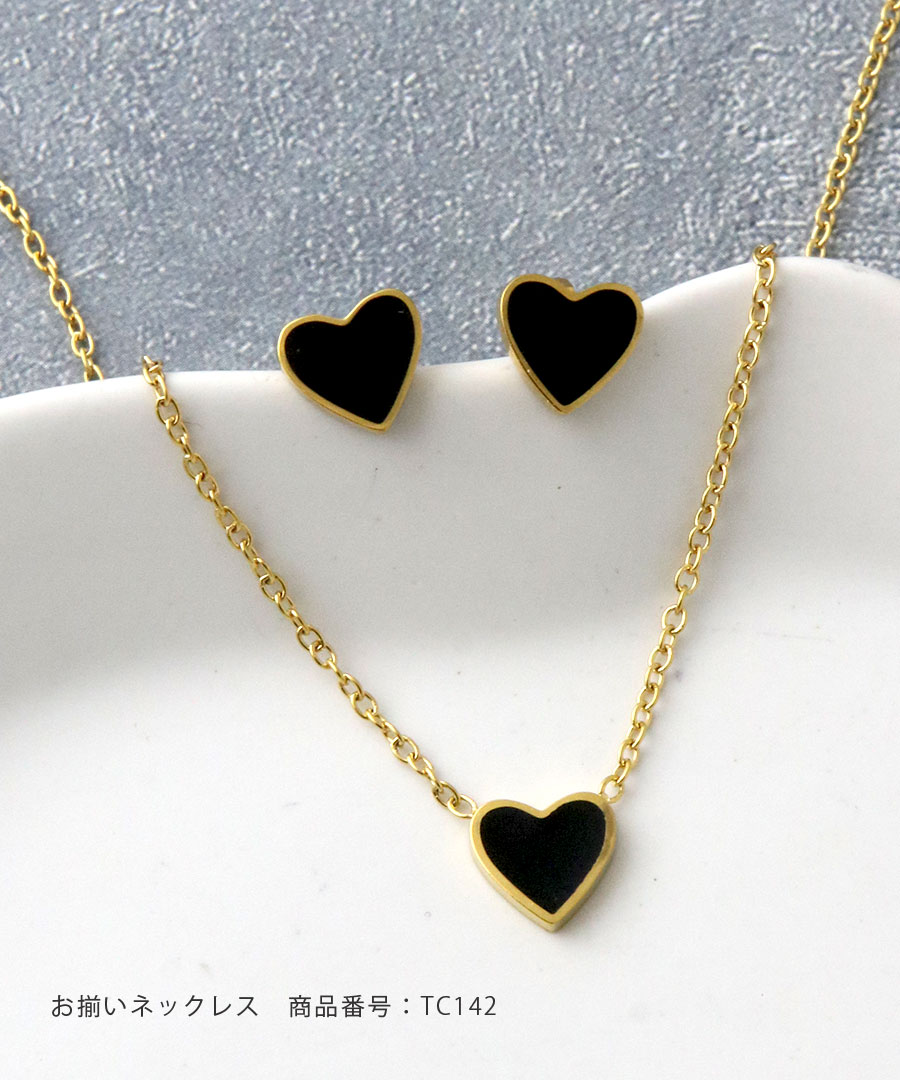 ミニハートピアス