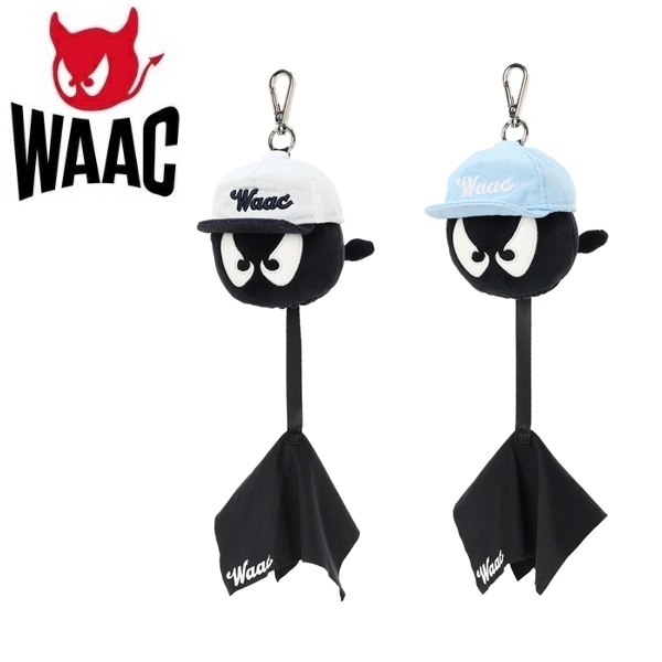 WAAC ワック ゴルフ ボールケース UNISEX ボールポーチ ボール拭き一