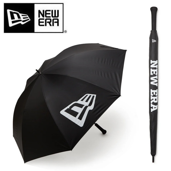 NEW ERA（ニューエラ） ゴルフ 傘 ゴルフアンブレラ フラッグロゴ