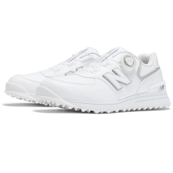 New Balance レディースゴルフシューズ スパイクレスWGS574B3 楽天市場】ニューバランス ゴルフシューズ 574 v3 SL B3 WGS574