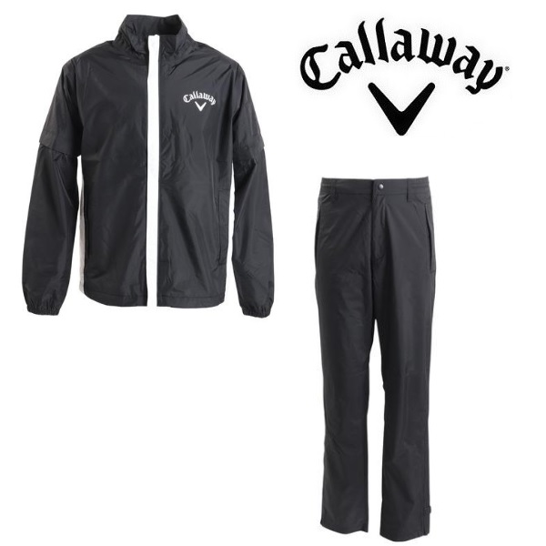 Callaway（キャロウェイ） ゴルフ レインウェア メンズ 上下セット S