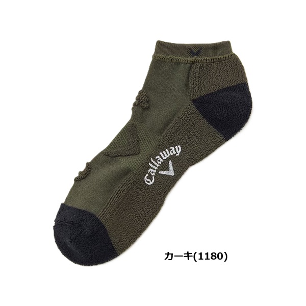 Callaway（キャロウェイ） ゴルフ ソックス 表パイルアンクルソックス