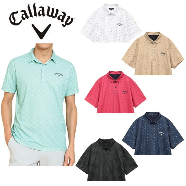 Callaway（キャロウェイ） ゴルフ メンズ シャツ -3℃裏クールロゴ