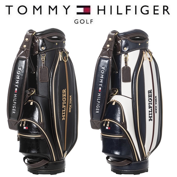 【新品未使用品】トミーヒルフィガー　キャディバッグ THMG4FC1 TOMMY HILFIGER GOLF（トミー ヒルフィガー ゴルフ） トミー