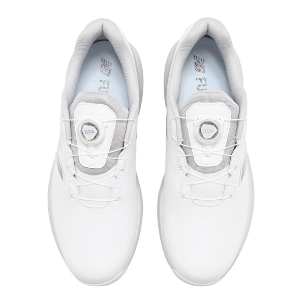 【極美品】ニューバランス ゴルフ ボアダイヤル レザー ホワイト 23.5 New Balance Golf（ニューバランスゴルフ） ニューバランス ゴルフ