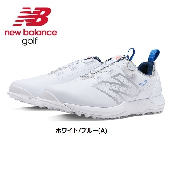 NEW BALANCE◆ゴルフシューズ/WHT/UGS2500A/27.5 NEW BALANCE(ニューバランス) / UGS2500A ゴルフシューズ/WHT