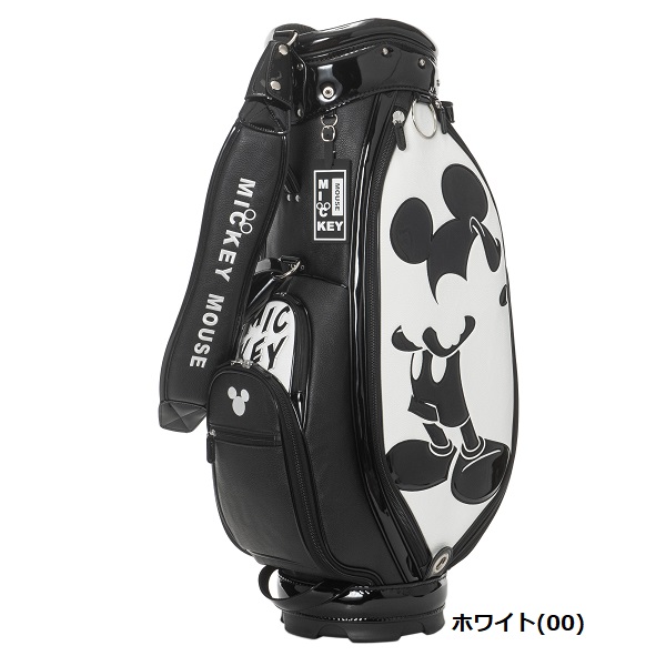 Disney（ディズニー） キャディバッグ MONOCHROME MICKEY GOLF CADDIE