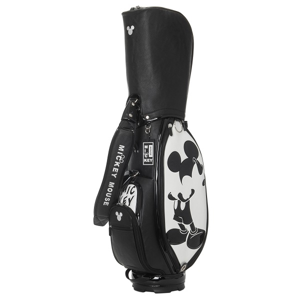 Disney（ディズニー） キャディバッグ MONOCHROME MICKEY GOLF CADDIE