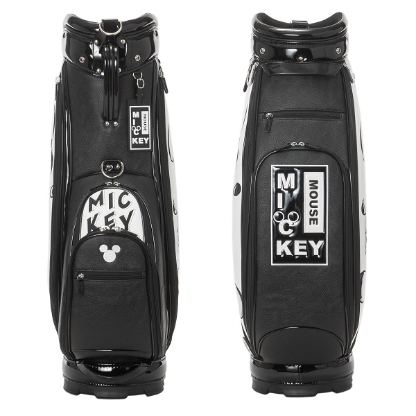 Disney（ディズニー） キャディバッグ MONOCHROME MICKEY GOLF CADDIE