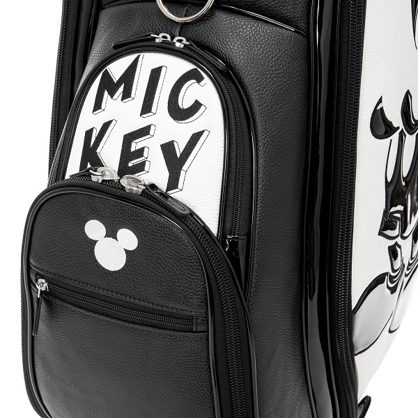Disney（ディズニー） キャディバッグ MONOCHROME MICKEY GOLF CADDIE