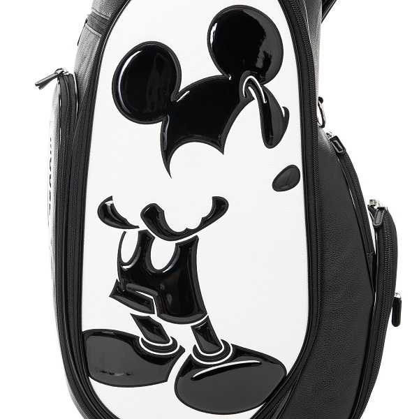 Disney（ディズニー） キャディバッグ MONOCHROME MICKEY GOLF CADDIE