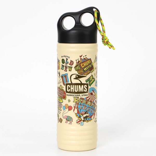 CHUMS（チャムス） タンブラー Camper Wave Bottle 500ml Pattern 水筒