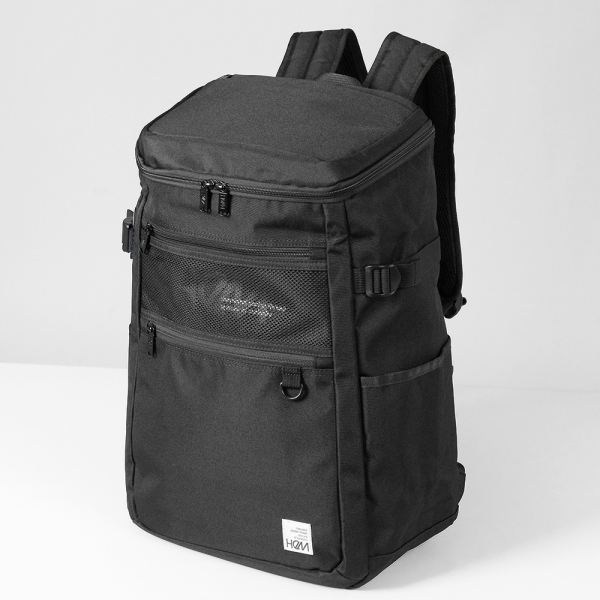 HeM（ヘム） バックパック レイ ボックス型 スクールバッグ スクエア
