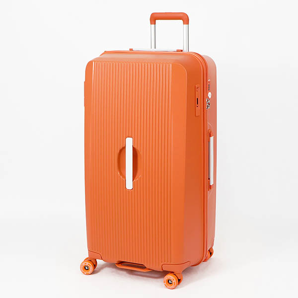 [送料無料] innovator イノベーター キャリーバッグ　オレンジ innovator イノベーター スーツケース 100L XL キャスター交換