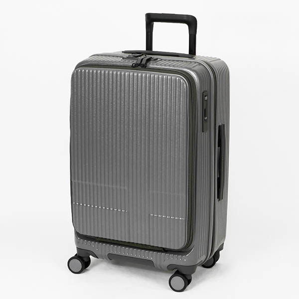 美品 イノベーター スーツケース INV155/55L STEEL GRAY innovator イノベーター スーツケース Mサイズ 55L INV155