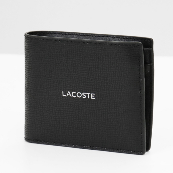 LACOSTE（ラコステ） 二つ折り財布 オシアン グレインレザー ミニ財布