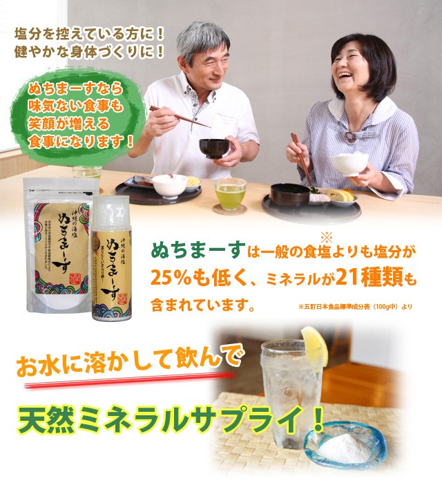 ぬちまーす　250g