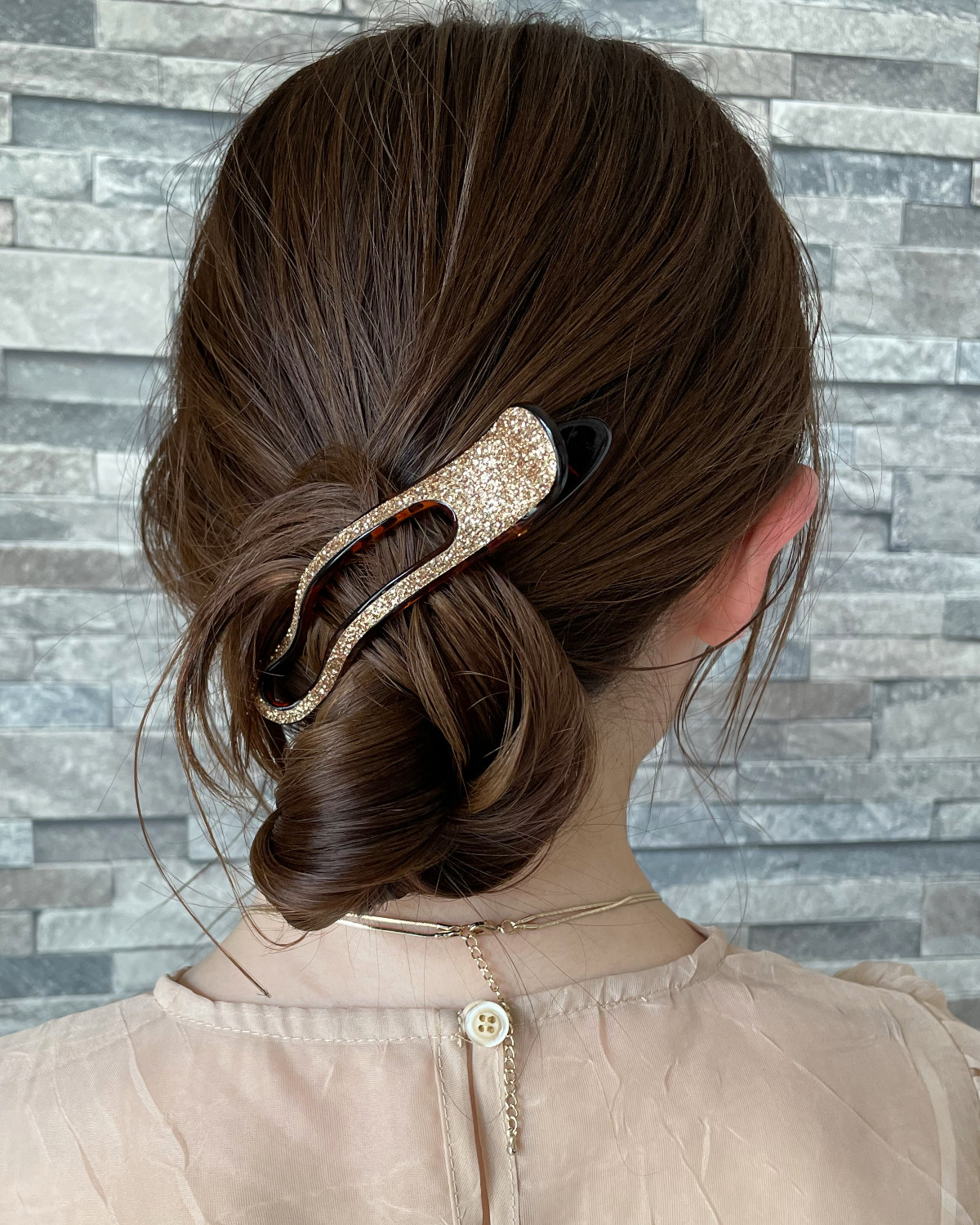 バンスクリップ 大 大きめ ヘアクリップ シンプル ヘアアクセサリー 髪