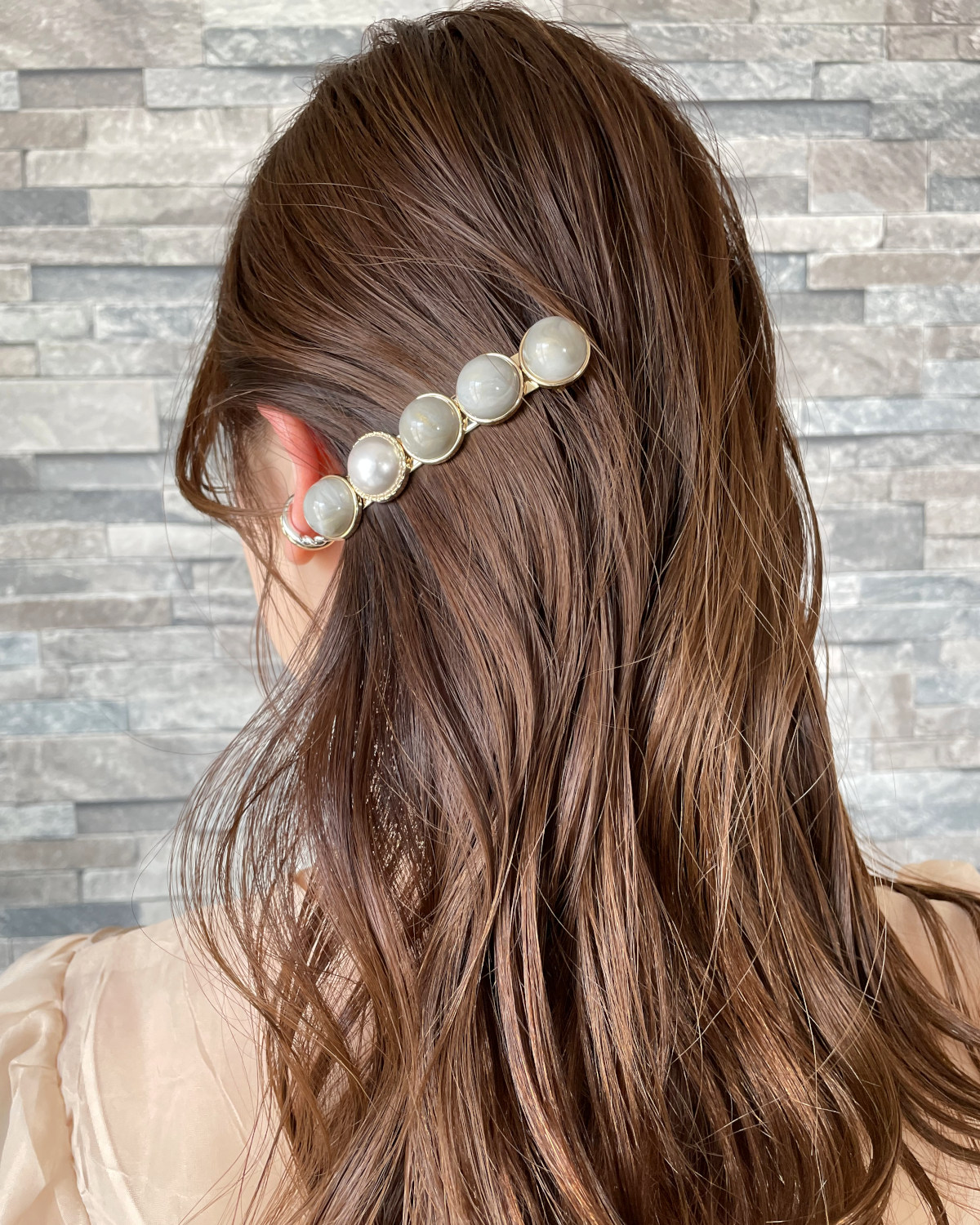 バレッタ ヘアアクセサリー ヘアアクセ ヘアクリップ 大きめ