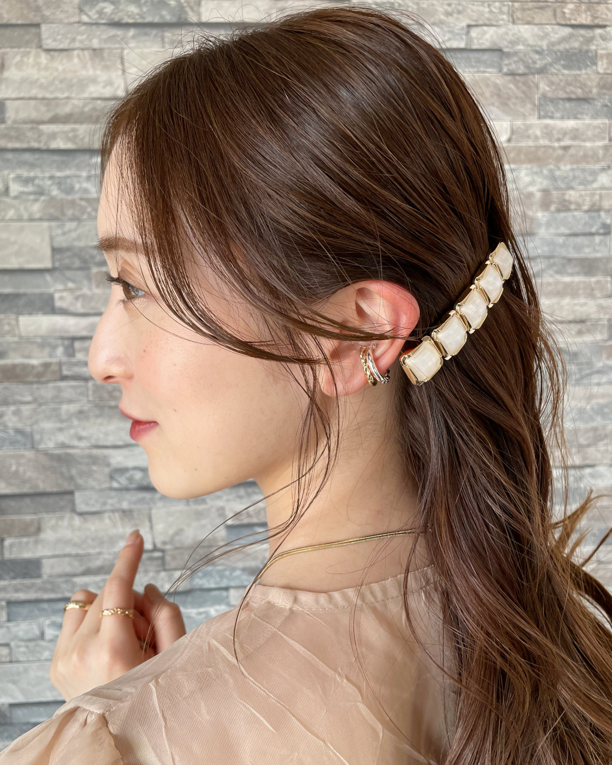 バレッタ ヘアアクセサリー ヘアアクセ ヘアクリップ 大きめ 滑り止め