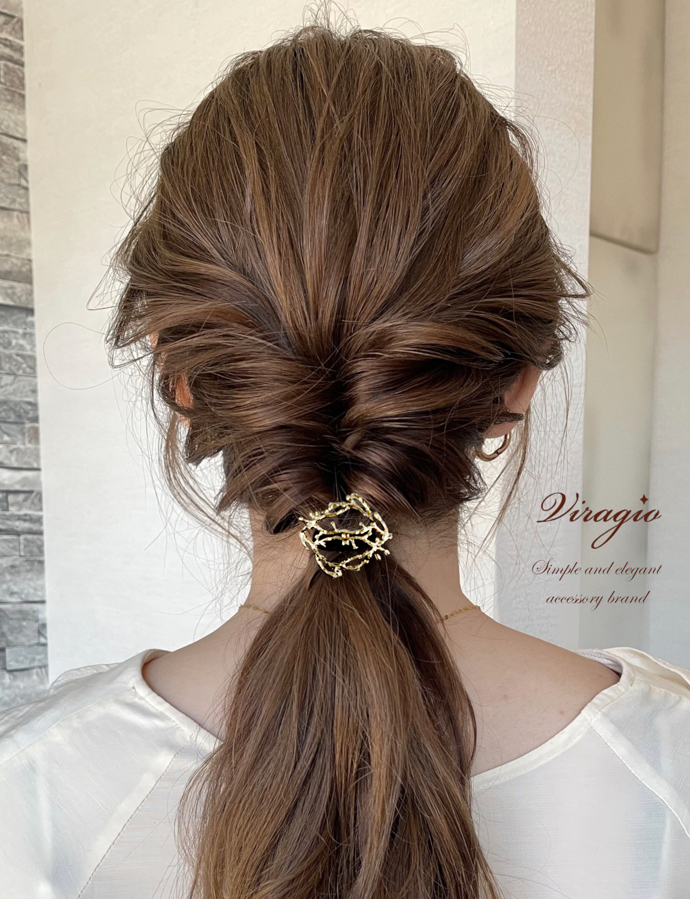 ポニーフック ヘアカフス ヘアカフ ヘアゴム ヘアアクセサリー