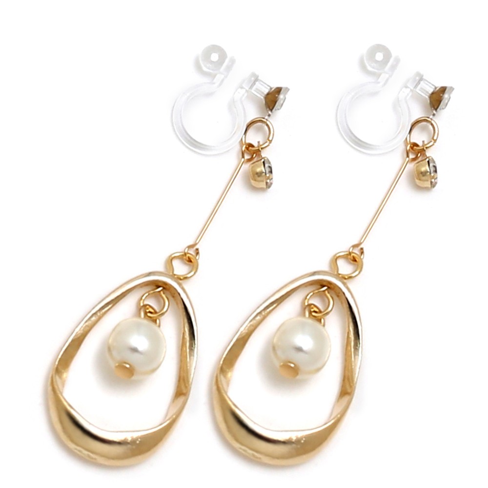 まべパールノンホールピアス ノンホールピアス ニッケルフリー パール 6mm エアリーフィットノン