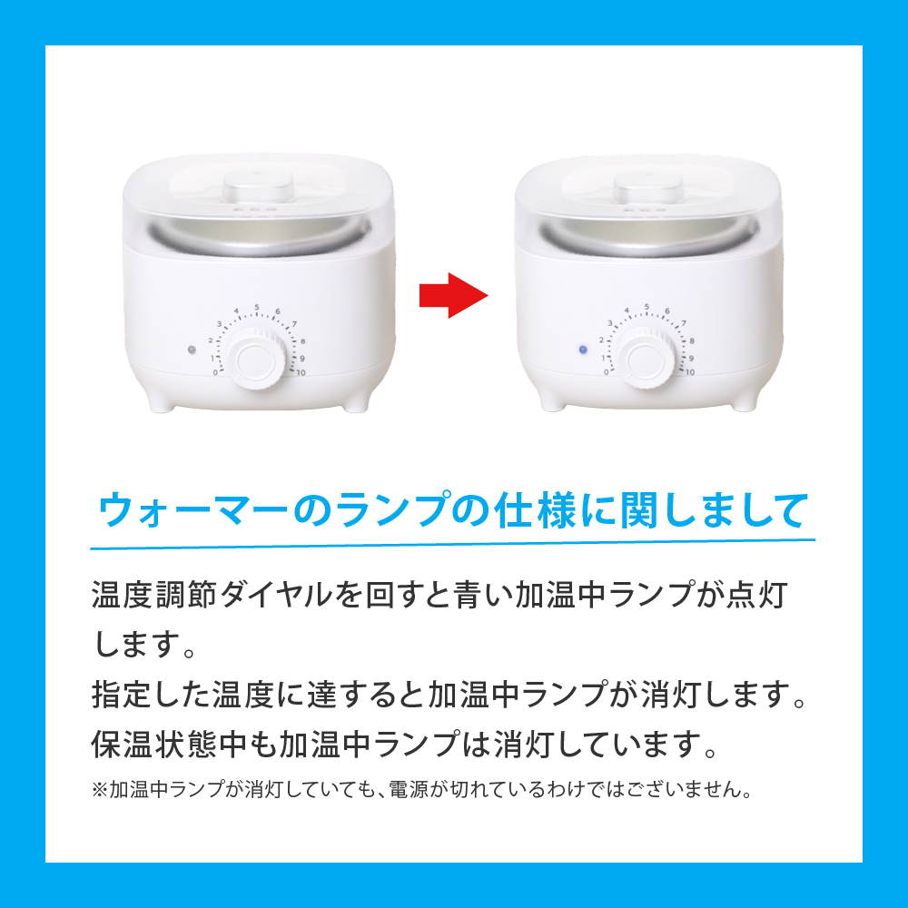 脱毛 ブラジリアンワックス ウォーマー 付スターターキット 4点 セット