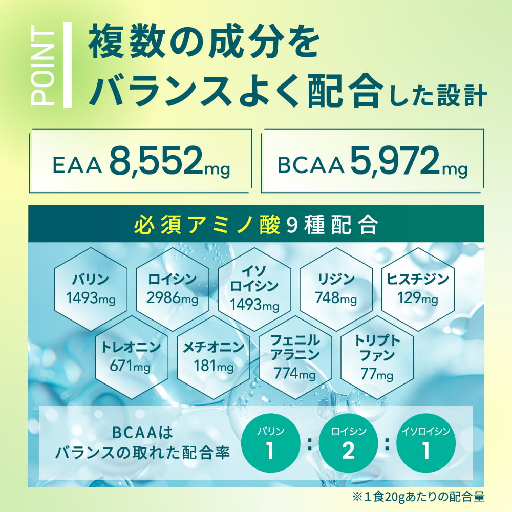 THE PROTEIN（ザ プロテイン） EAA 人工甘味料不使用 540g ステビア