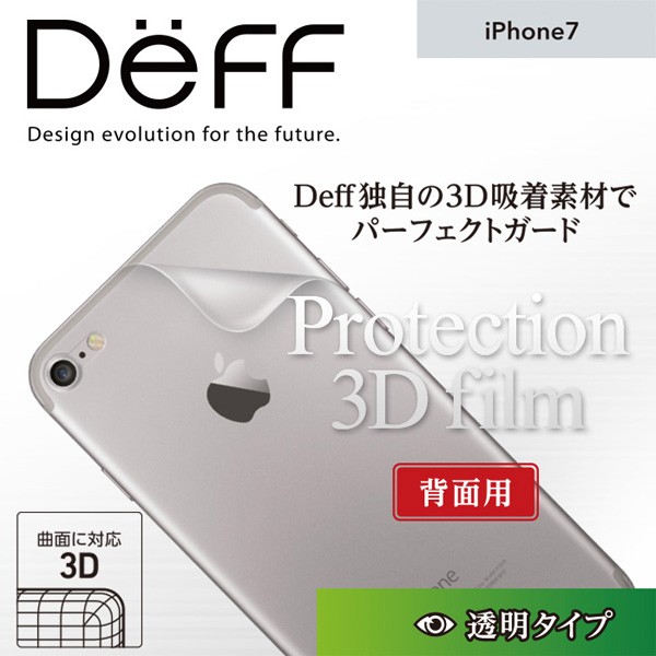 PROTECTION 3D FILM for iPhone 7(背面用)