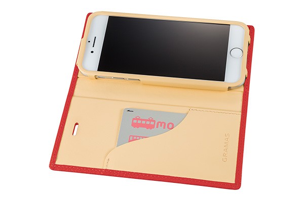 GRAMAS スマホケース iPhone 8 / 7 用 Shrunken-calf Leather