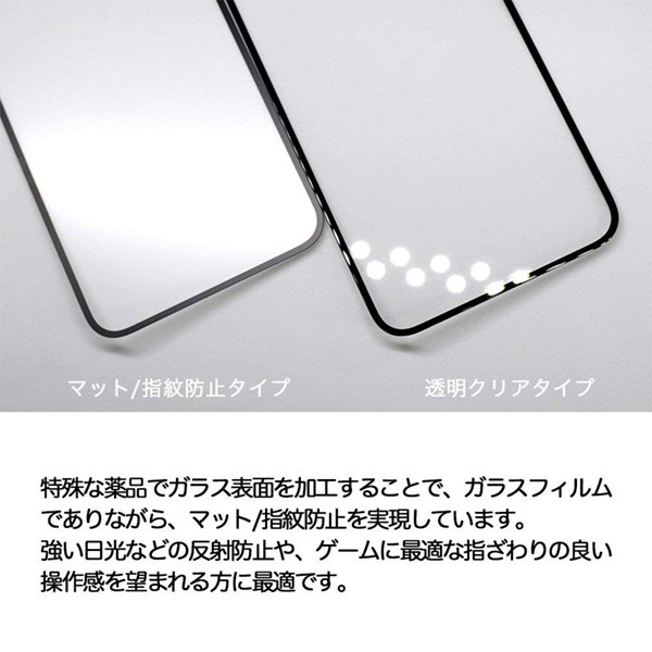 Deff TOUGH GLASS マット for iPhone XS Max(ブラック)