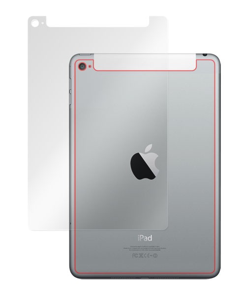 OverLay Brilliant for iPad mini 4 (Wi-Fi + Cellularモデル) 裏面用保護シート のイメージ画像