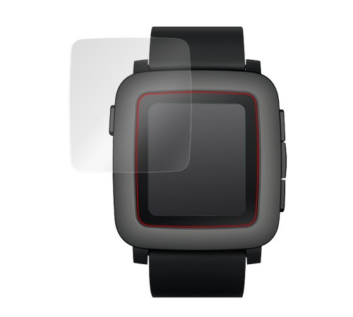 OverLay Brilliant for PEBBLE TIME(2枚組) 極薄保護シート のイメージ画像