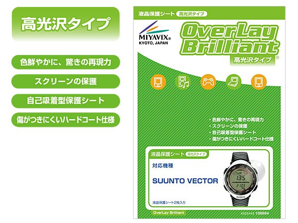 OverLay Brilliant for SUUNTO(2 sheets set )