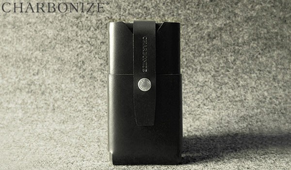 Charbonize кожа бумажник модель кейс for iPhone 6 Plus( черный )