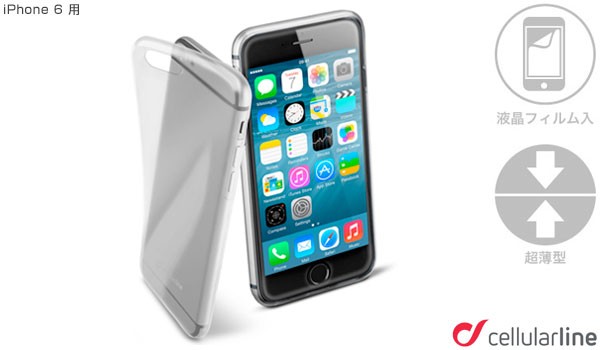 cellularline Fine clear light case for iPhone 6